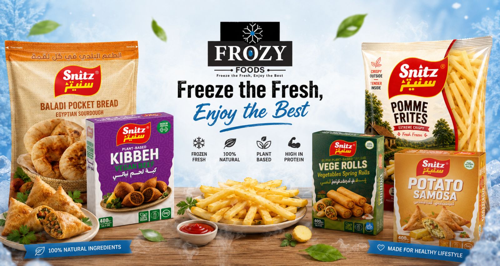 Frozy Foods Categories